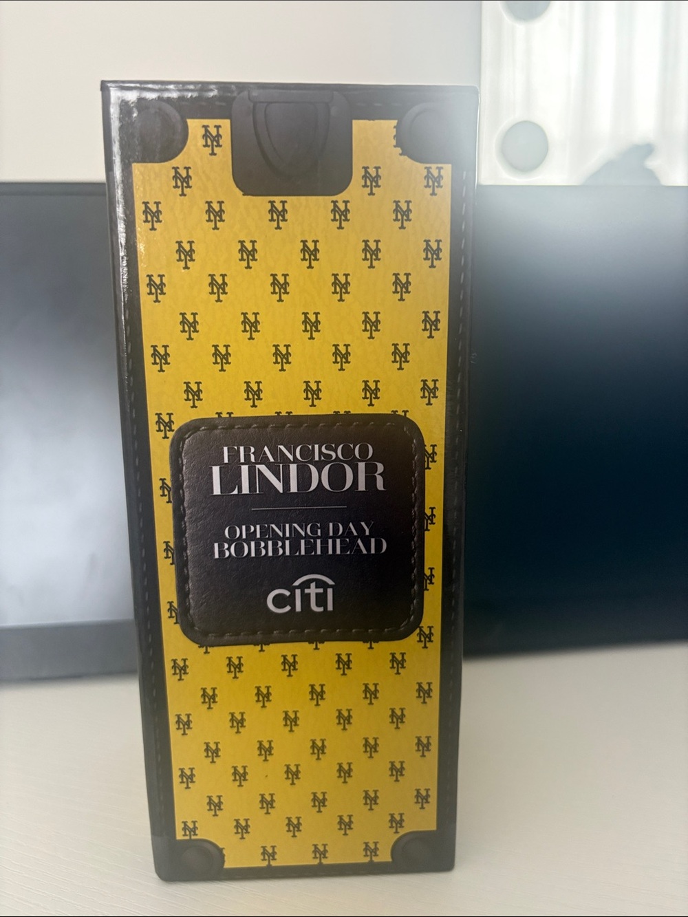 Francisco Lindor Opening Day Bobblehead - Yellow